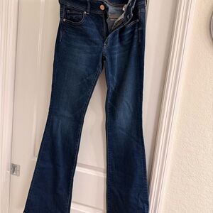 American Eagle Outfitters Dark Blue Boot Cut Jeans